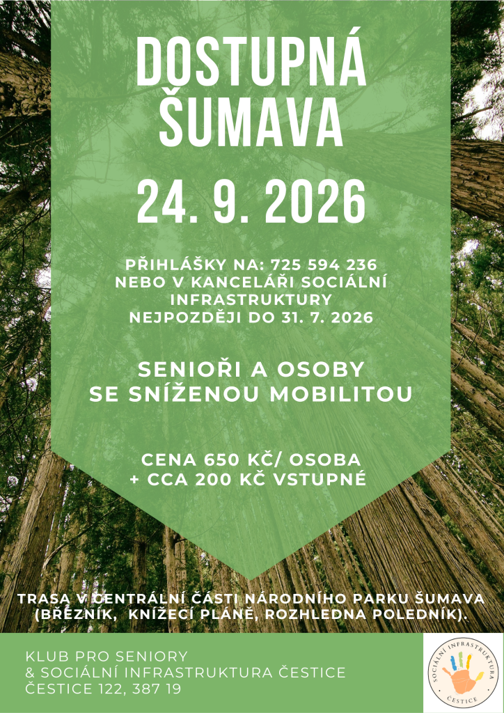 Dostupná Šumava