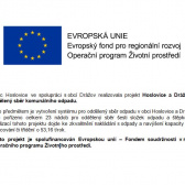 Projekt Hoslovice a Drážov – oddělený sběr komunálního odpadu.  1